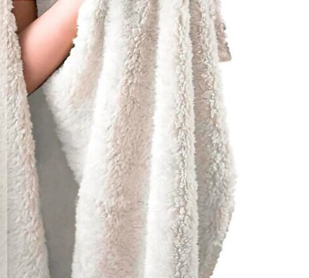 Flannel burrito blanket with food-themed print, showing soft microfiber fleece texture and round or rectangular shape options