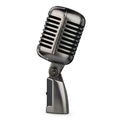 Retro-style condenser microphone with cardioid pickup for K-song and recording