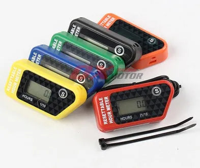 YSDS black electronic timer with LCD display for engine maintenance scheduling