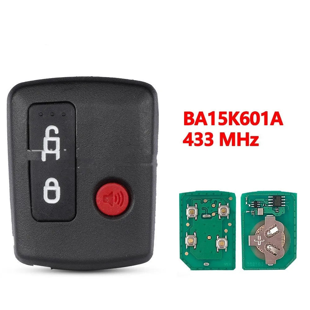 Ford car remote control key replacement shell in ABS plastic shown for 2+1 and 3+1 key styles.