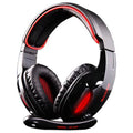 Black SADES SA 902 gaming headset with USB plug, adjustable headband, and over-ear cups