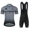 Cycling short sleeve suit in breathable polyester fabric for summer cycling and running activities
