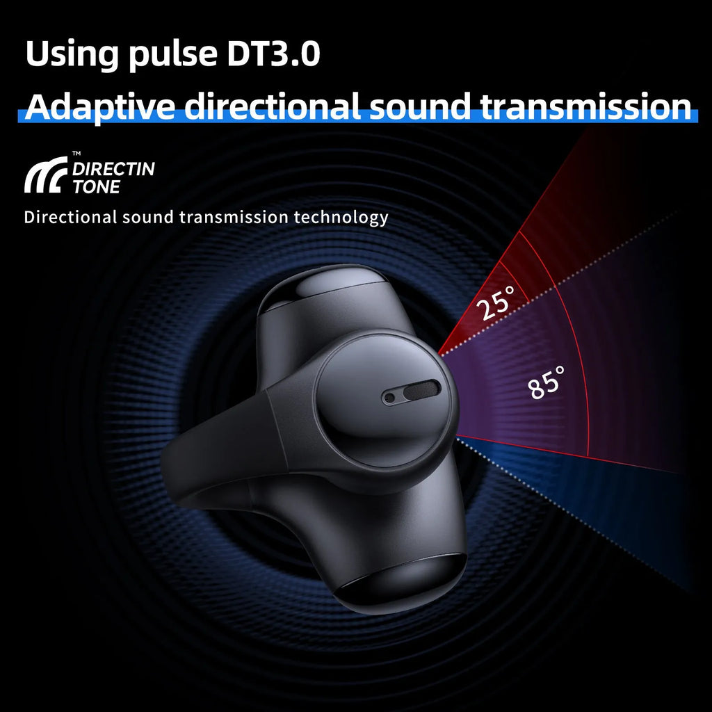 T306 Bluetooth gaming sports headset with clip-on ear hook design in black and white colour options