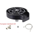 High pressure automatic stainless steel glass washer with black ABS base and copper hose for window cleaning