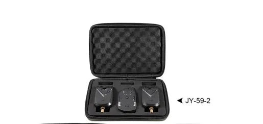 Wireless fishing electronic alarm with ABS plastic housing and one-for-four receiver system