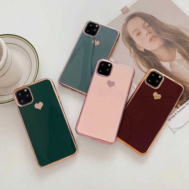 Solid colour TPU phone case for iPhone showing precise port cutouts and smooth surface texture