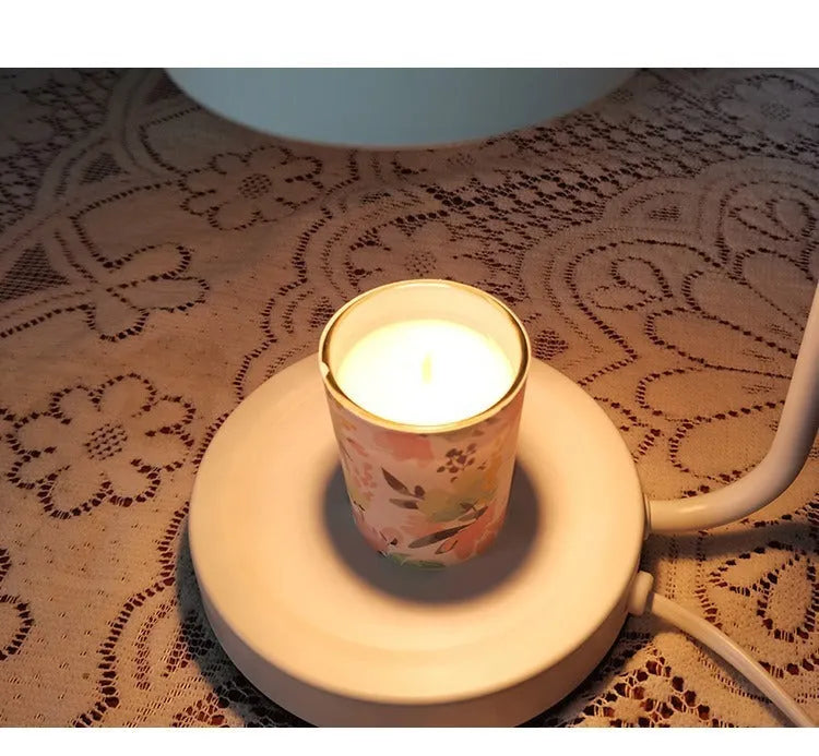 White European-style aromatherapy melting wax lamp with dimmer switch and 1.5m wire