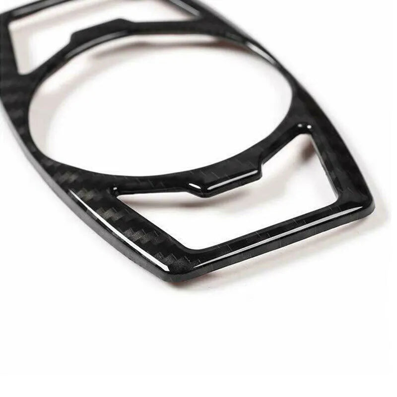 Carbon fibre pattern adhesive patch for Ford F150 Raptor headlight control panel