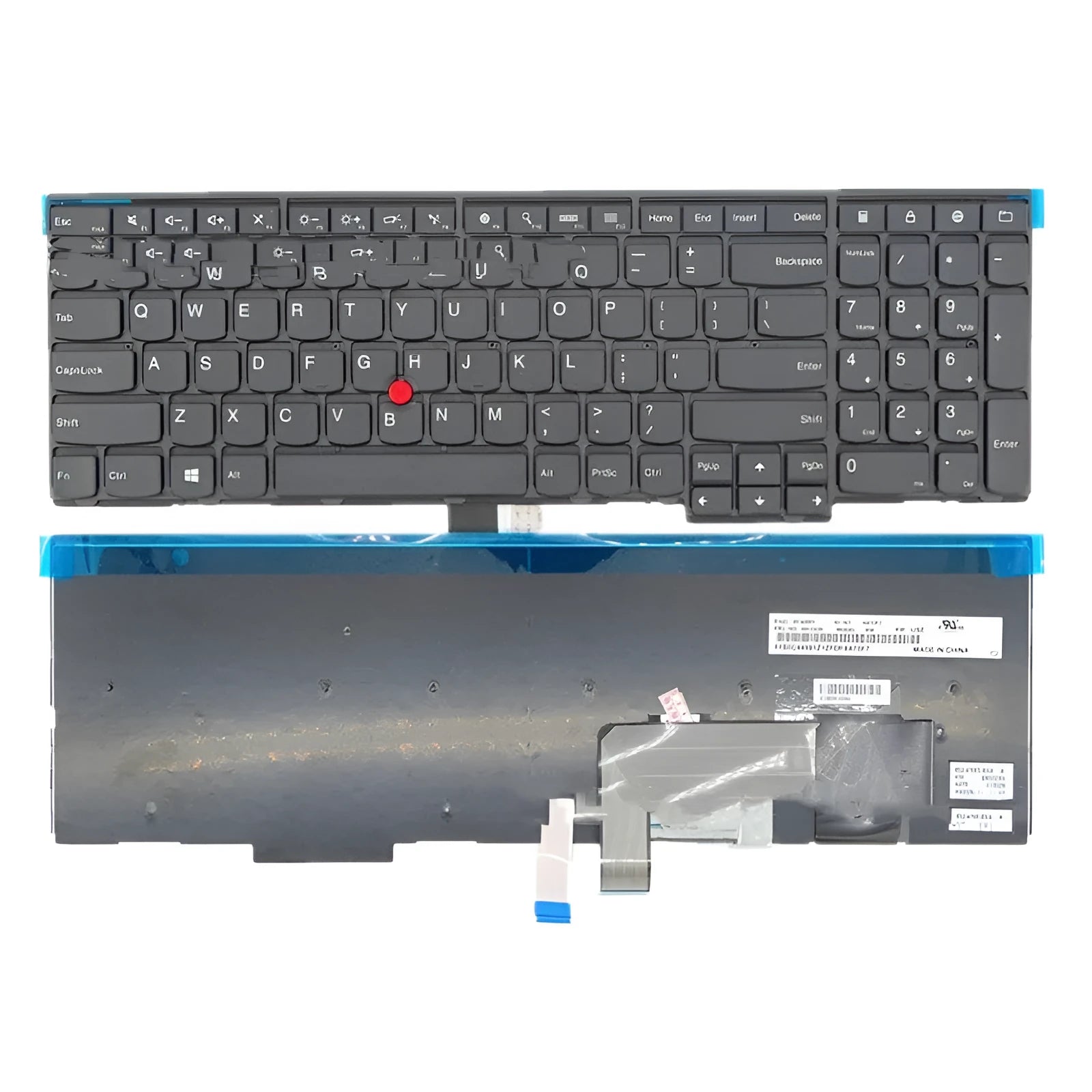Black Lenovo ThinkPad E531 replacement laptop keyboard with USB connector