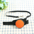 Pet Holding Hands automatic retractable dog leash in vibrant orange with 3-metre length and explosion-proof design