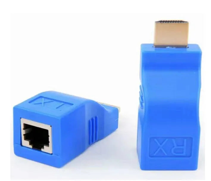 HDMI extender transmitter and receiver kit for 30m 1080P signal extension using CAT-5e network cable