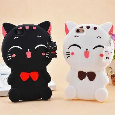 Soft silicone phone case showing edge protection design for Samsung and iPhone devices