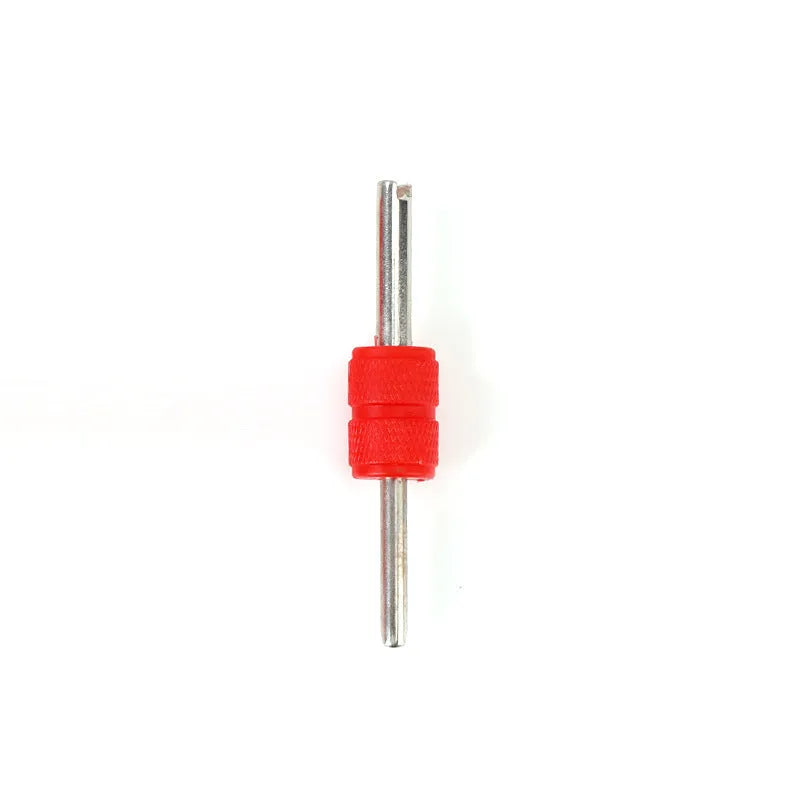 Aluminium alloy single-head valve wrench for hexagonal and square fittings in three colour style options