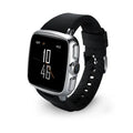 Z01smart watch with 1.54-inch HD screen in black or white colour, showing USB 2.0 port and wrist strap