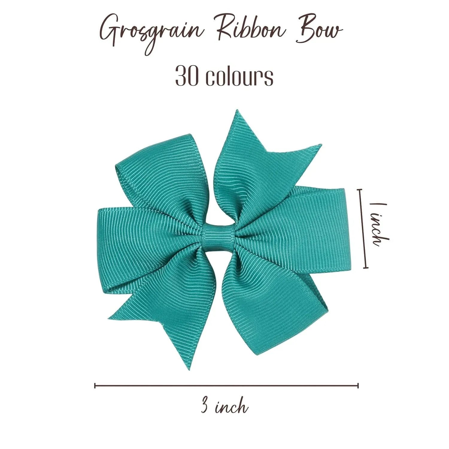 Handmade 3 inch grosgrain ribbon pinwheel hair bows with alligator clips for baby girls