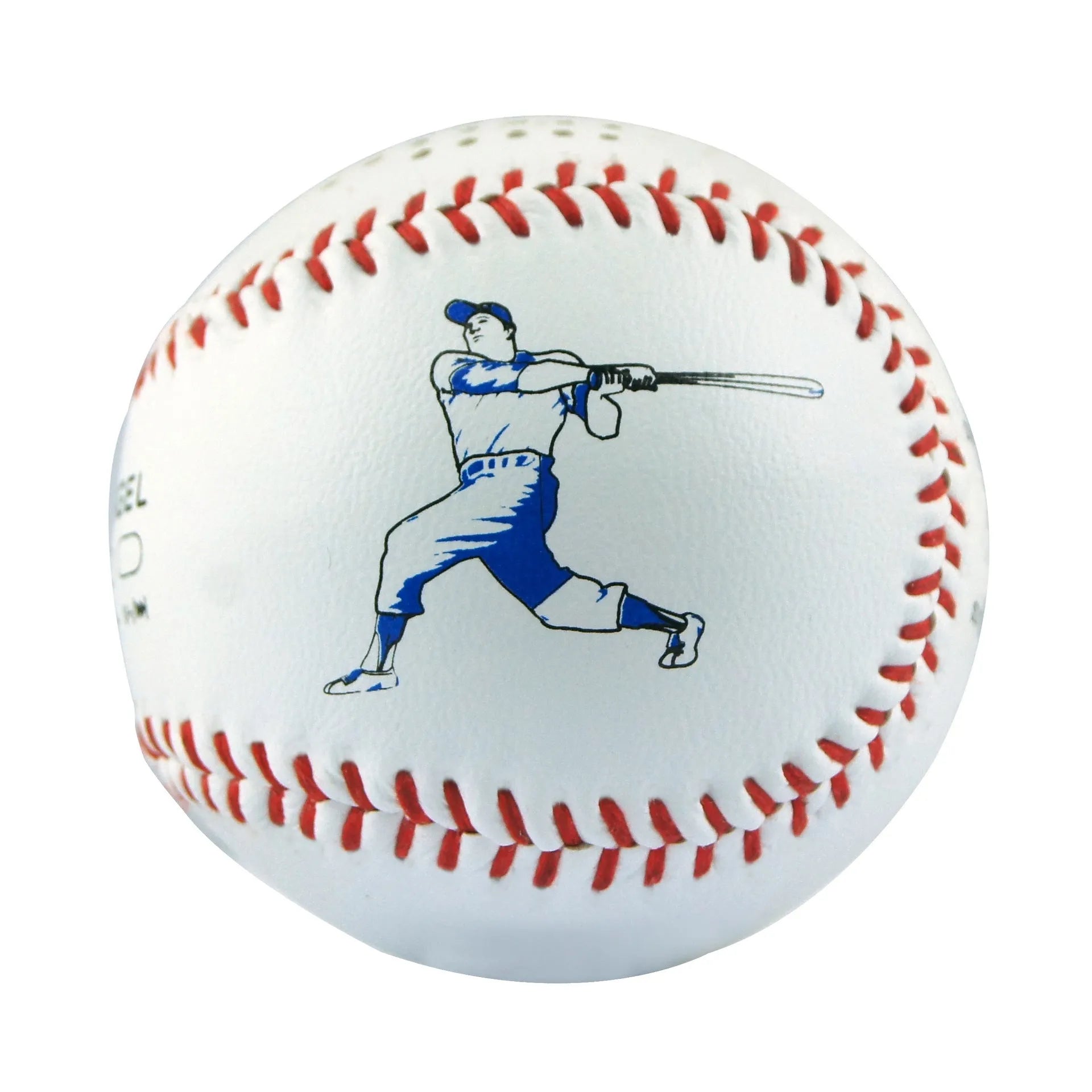 Baseball-themed portable Bluetooth speaker in green, orange, or white colour with USB port