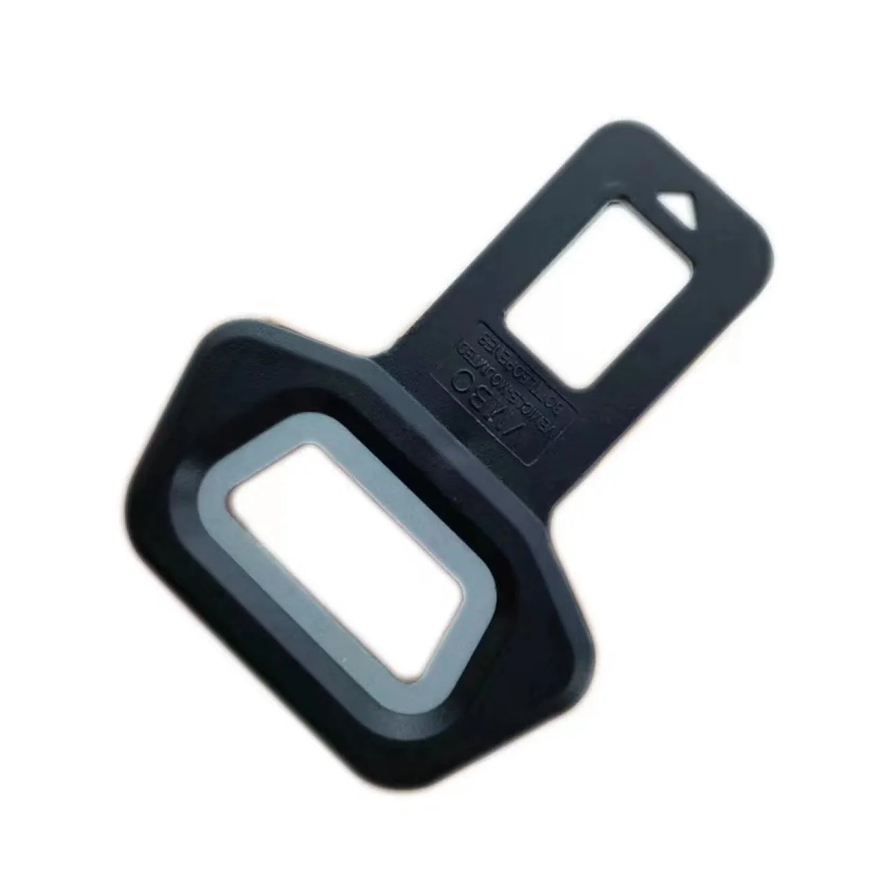 Lock Tongue key chain bottle opener with 2.1cm buckle pick head in frosted carbon fibre finish