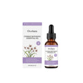 60ml bottle of fragrant hair removal treatment oil with botanical extracts for post-hair removal skin softening