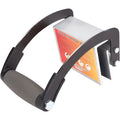 Black wood handling wrench with forged steel arm and rubber grip, 50kg capacity