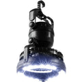 Camp fan lamp 2-in-1 ABS LED tent light and fan, 167 x 184 mm, 2.5 W, top hook, 18 white LEDs