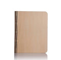 Solid wood book light in three sizes with USB cable for power