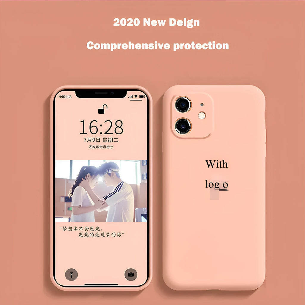 Silicone phone case for Apple iPhone 11 Pro Max shown in Begonia colour