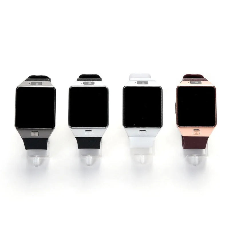 Smart watch with 1.44-inch touch screen, Bluetooth call, 380MAH battery, on wrist strap in black colour