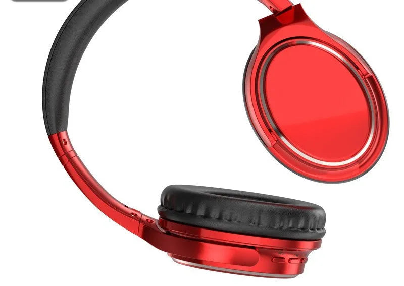 Retro metal VJ901 Bluetooth headset in Black, Blue, Red or Silver Brown with radio and TF card support