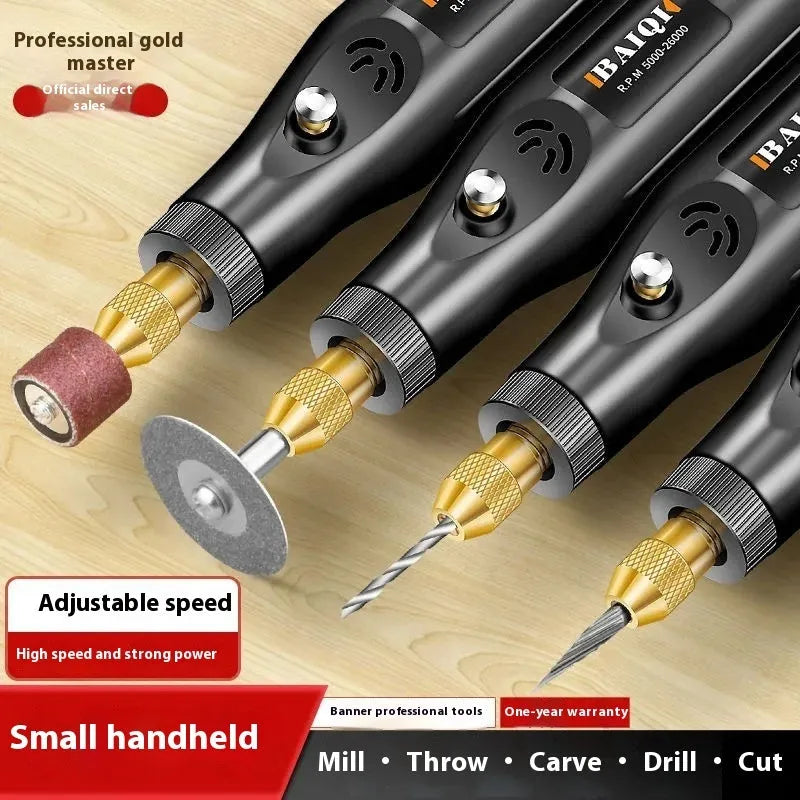 Small handheld electric polishing machine 12W right angle grinder for weld seam grinding