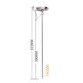 Stainless steel food thermometer with 300mm probe for oven, oil and liquid temperature measurement