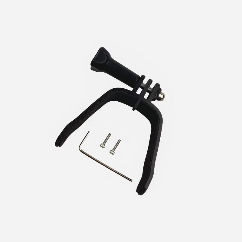FPV top expansion bracket for action cameras measuring 70x70x20mm with soft sponge contact pad