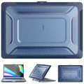 MacBook protective sleeve in cool black colour with EVA foam construction and microfibre lining