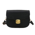Women's PU leather handbag showing internal zipper pocket and phone compartment in available colours