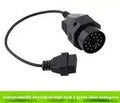 BMW 20-pin to OBD2 16-pin diagnostic connector adaptor cable for vehicle scanner compatibility