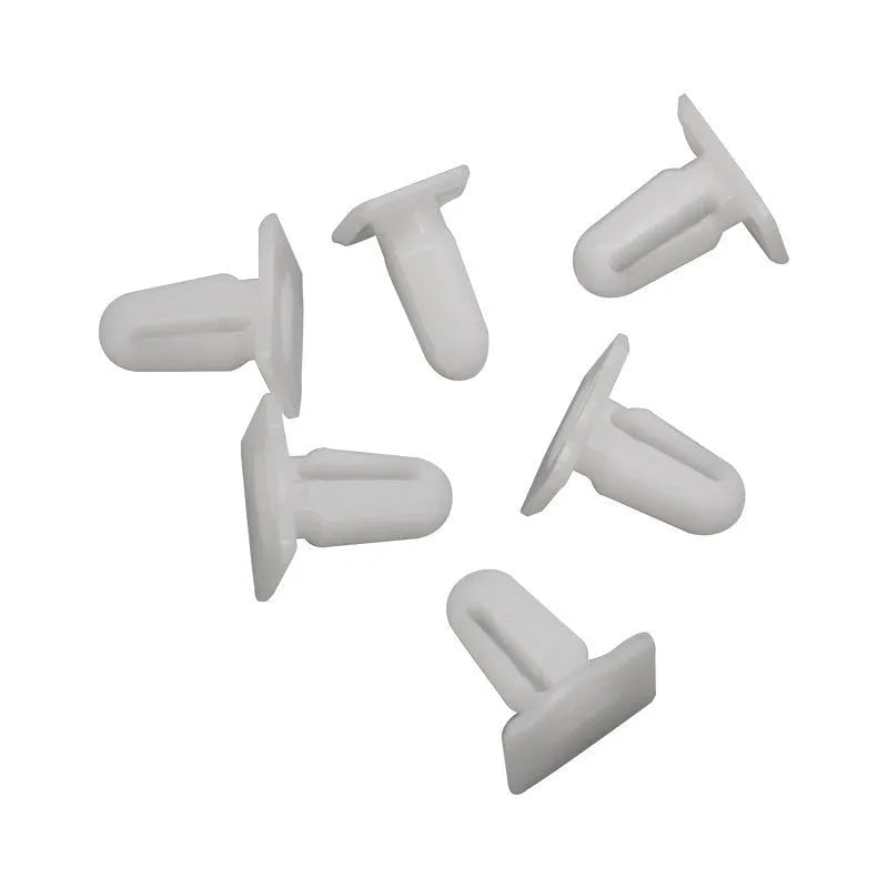 Automobile plastic nails and buckles in D318 colour, made from PA66 material, pack of 60 pieces for vehicle interior fastening