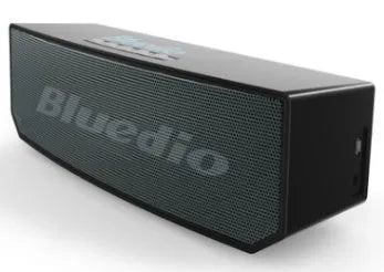 BS-6 Cloud Smart Speaker with 52mm driver, black colour, compact 227x68x74mm design
