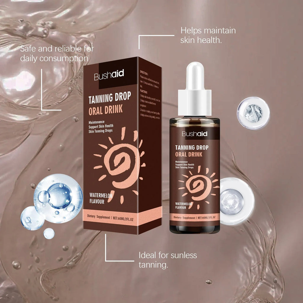 60ml bottle of Sun Tanning Essence for body sun protection and tanning.
