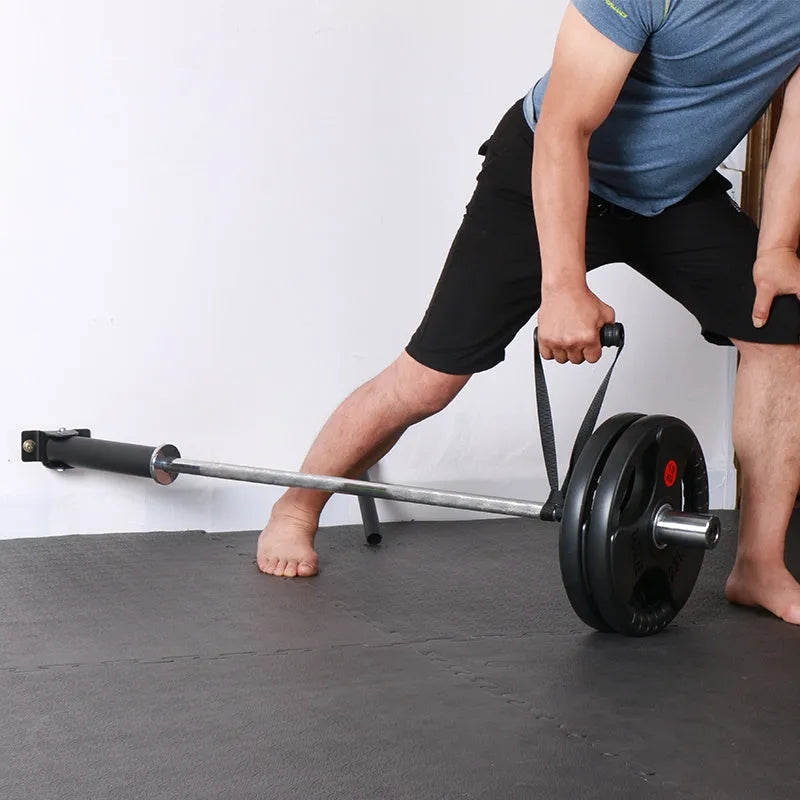 Wall-mounted steel barbell rack with 25 vertical tubes for storing gym rods, showing inner diameter options of 25mm and 50mm.