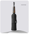 Automatic folding umbrella with oversized canopy in multiple colour options