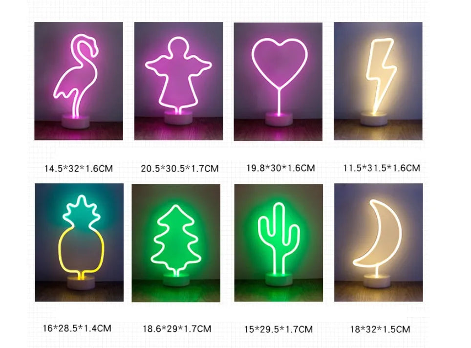 Green plastic pineapple LED modelling lamp, 25.5cm high, 23.5cm wide, 2.8cm thick, battery operated decorative night light.