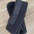 Adjustable nylon posture correction band with breathable mesh panels for back support during sitting