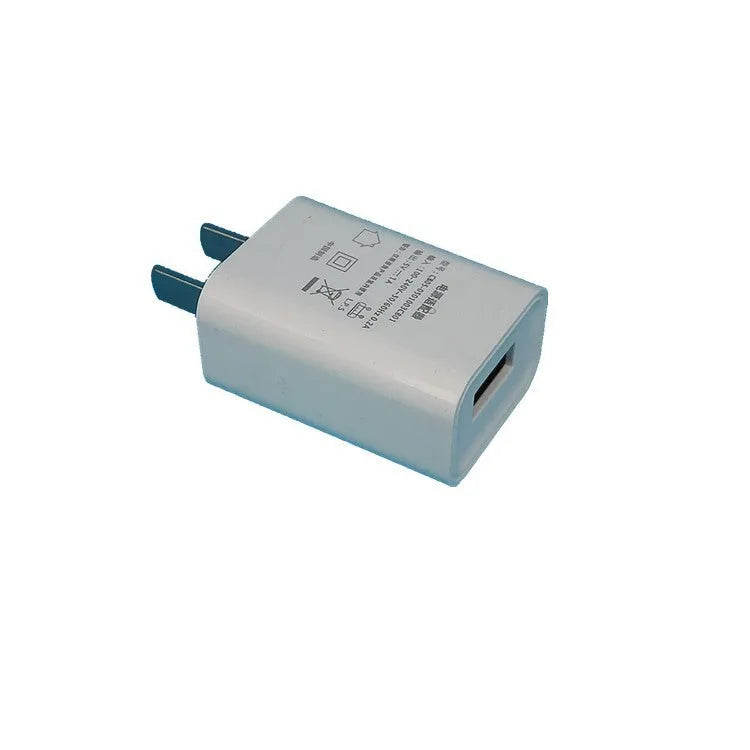 Standard power adapter with 5V1A output for mobile phone charging