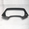 BMW X5 dashboard decorative frame in carbon fibre or peach wood finish