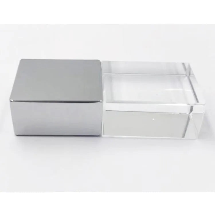 Crystal mini car USB flash drive with metal and crystal shell, USB 2.0 interface, available in multiple capacities.