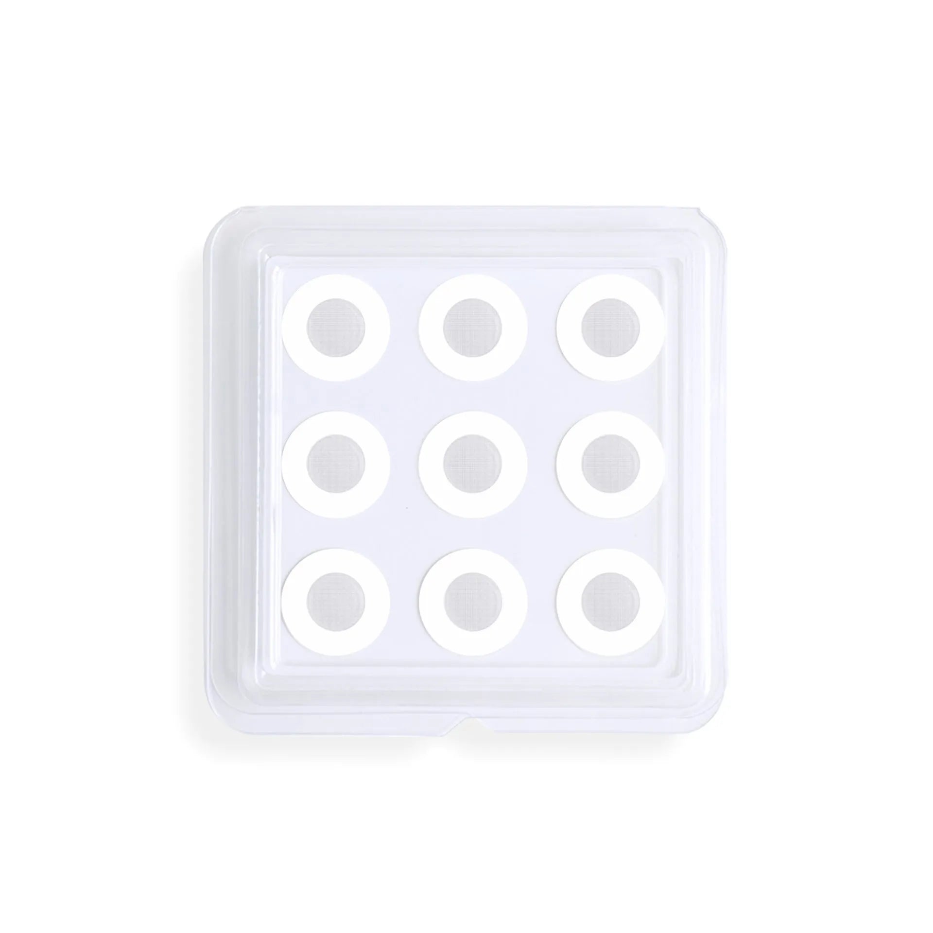 Transparent hyaluronic acid hydrocolloid acne patches in single and multi-piece formats for spot treatment