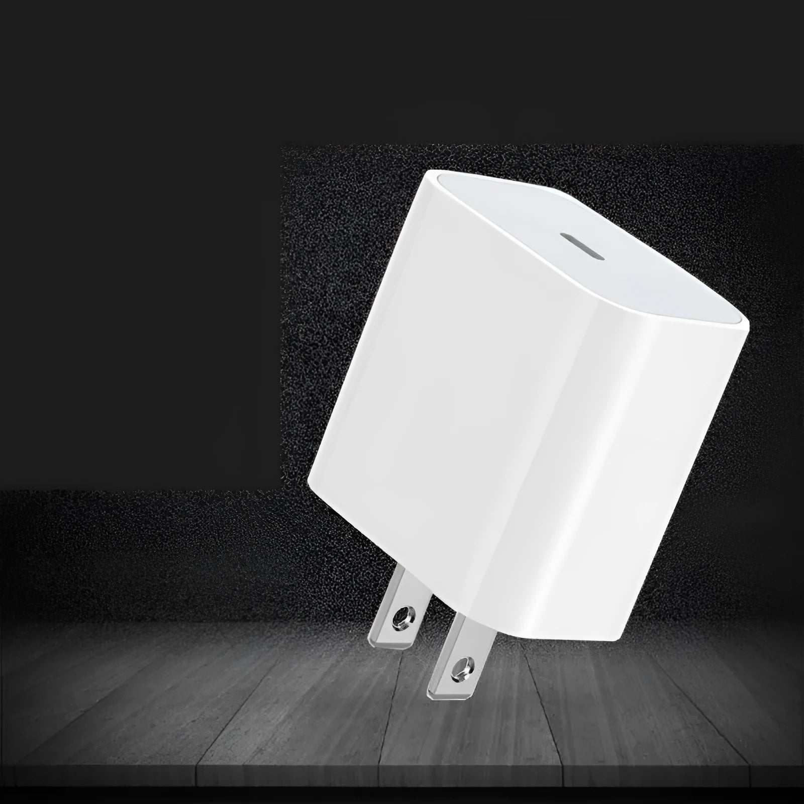 20W USB-C PD travel wall charger with UK, EU and US plug adapters and a USB-C cable
