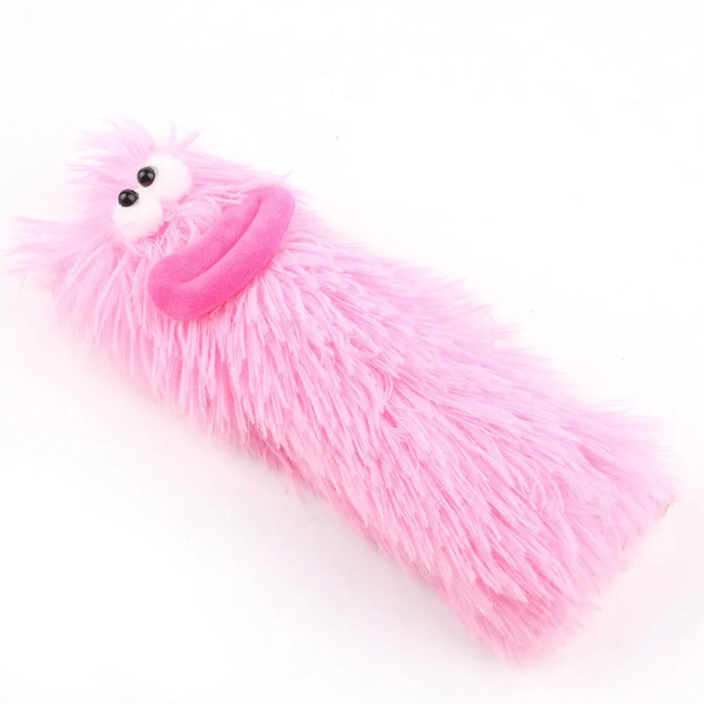 Interactive cat pillow toy with crinkle sound and natural catnip in bright colours for indoor cats
