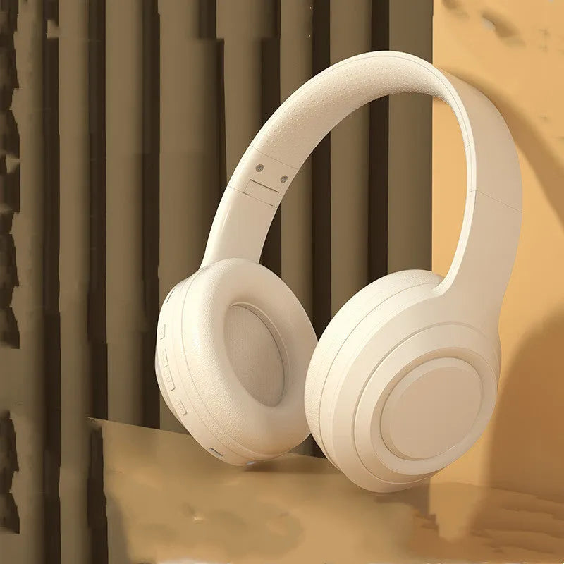 DR58 Bluetooth wireless headset with noise reduction in black, pink, or white colour options