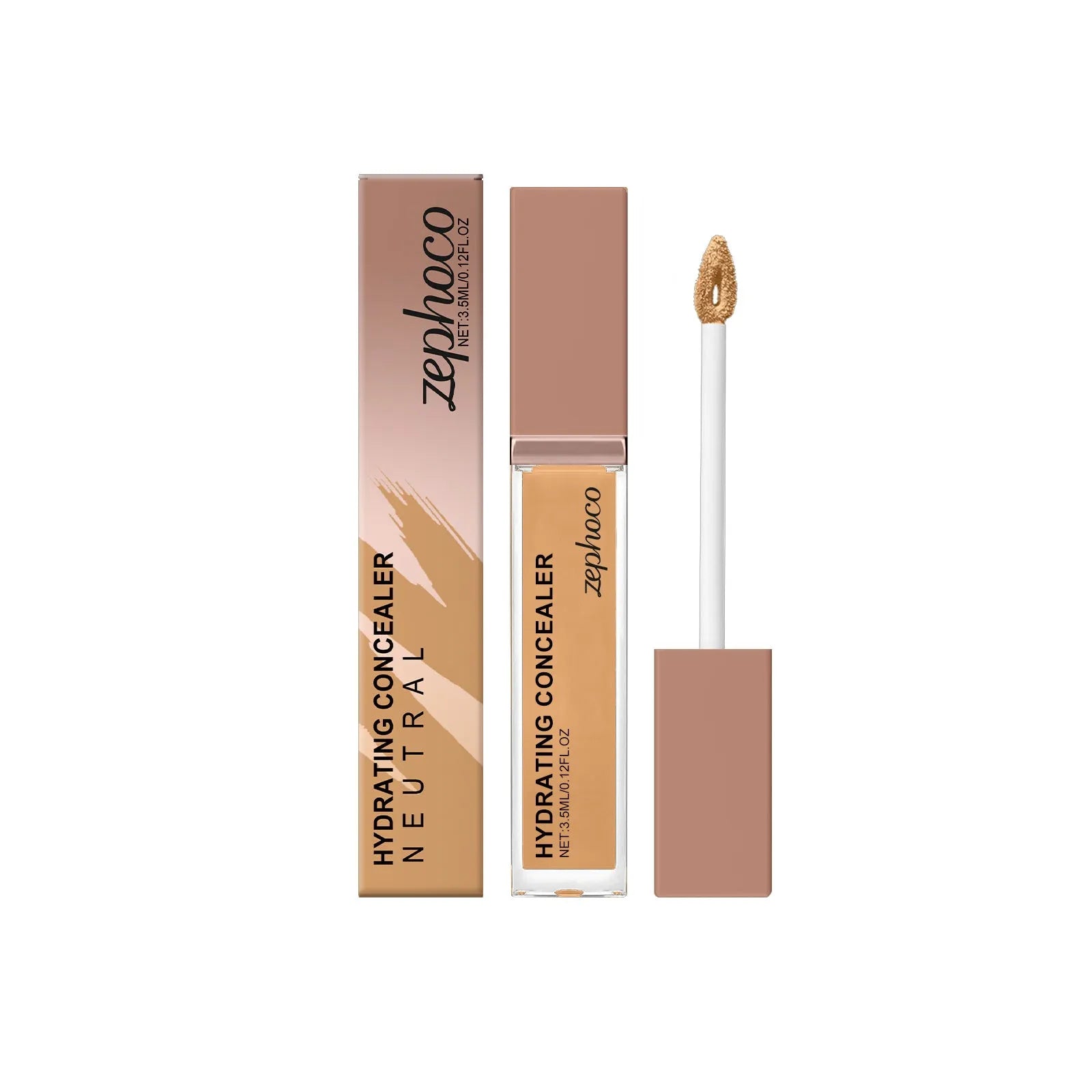 A 3.5ml tube of liquid foundation concealer for medium skin tones with a moisturising formula.