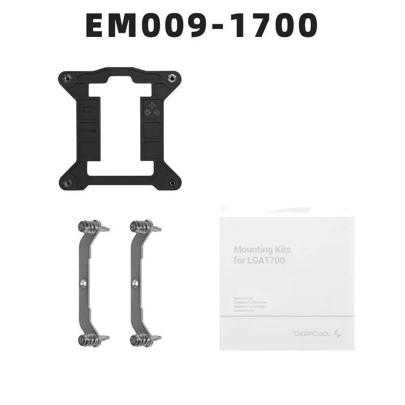 Corsair Element LGA1700 CPU water cooling radiator mounting kit with alcohol cleaning pack
